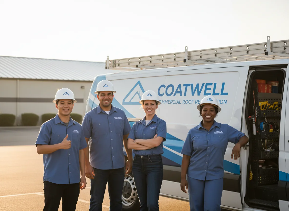 Commercial roof coating company in Camp Wood, TX